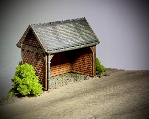 Gauge model railway building - model,