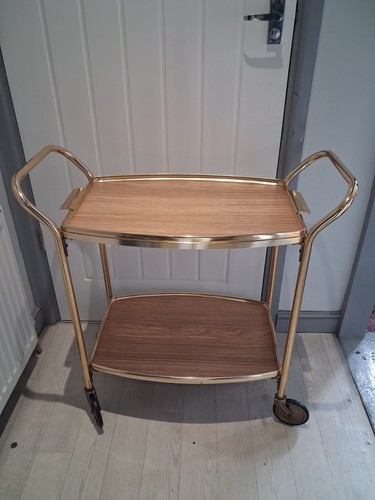 Vintage drinks tea trolley - tea,