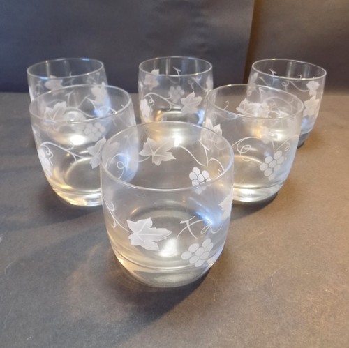 Vintage vine leaf etched - 6,