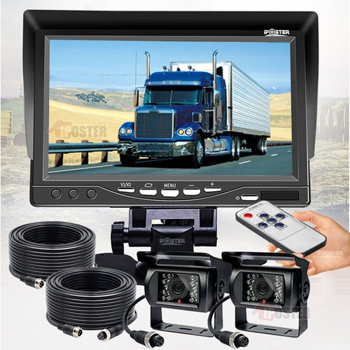 Backup camera quad monitor - 7'',