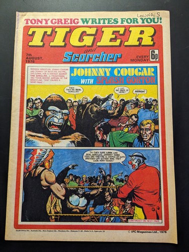 Tiger and scorcher - scorcher, 7th