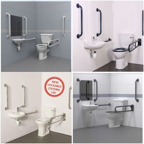 Disabled bathroom suite - bathroom,