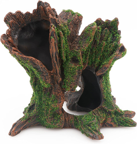 Aquarium landscape tree stump - landscape,