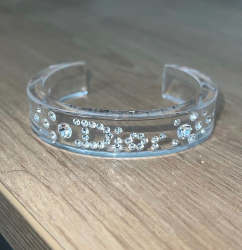 Dior swarovski cuff bracelet - dior,