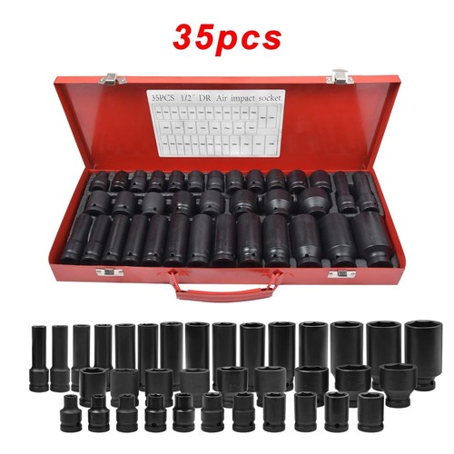35pcs deep impact socket - impact,