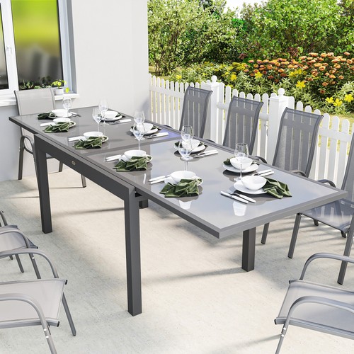 Extending garden table - table, for