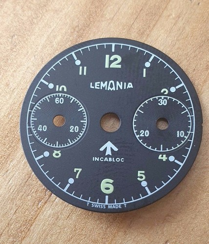 Lemania watch dial - , for