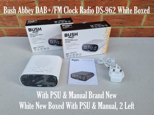 Bush abbey dab clock - dab+/fm, radio