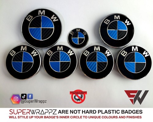 Black blue carbon - blue, badge