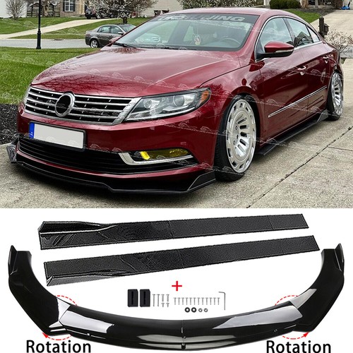 Gloss front bumper lip - front,
