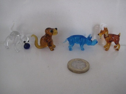 Miniature murano art - x,