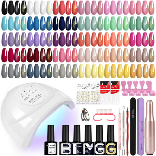 51pcs gel nail - nail, with