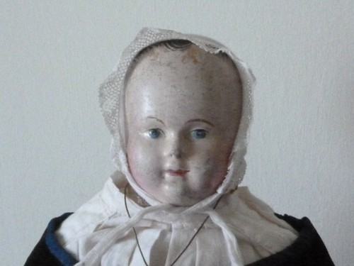 Antique 19th pauline doll - ,