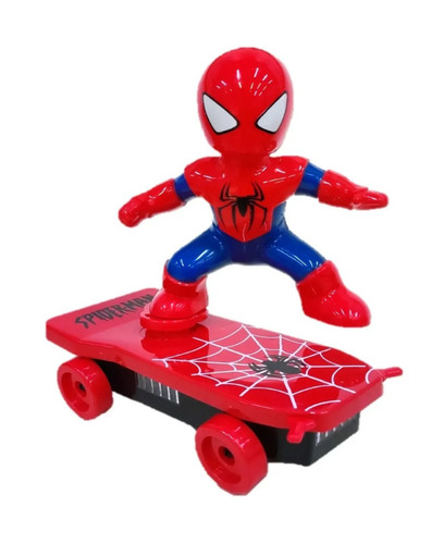 Electric spiderman skateboard - spiderman,