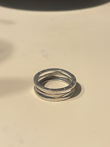 Bvlgari ring sterling - sterling, silver