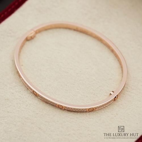 Cartier love bracelet paved - love,