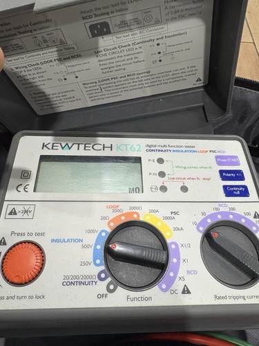 Kewtech kt62 digital - kewtech, loop