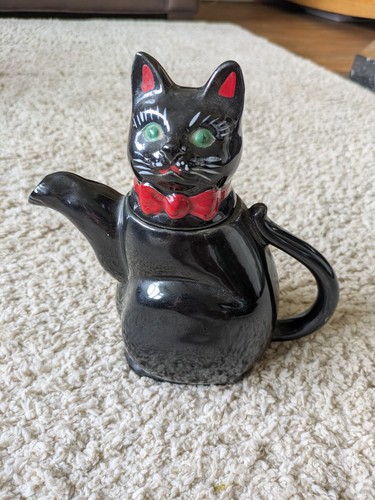 Vintage retro ceramic black - ceramic,