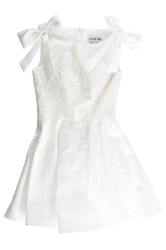 Sherri hill white crystal mini - white,