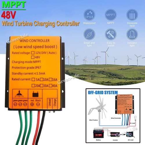 48v wind turbine boost - turbine,