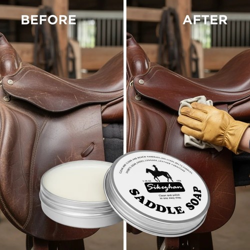 Leather saddle cream - saddle,