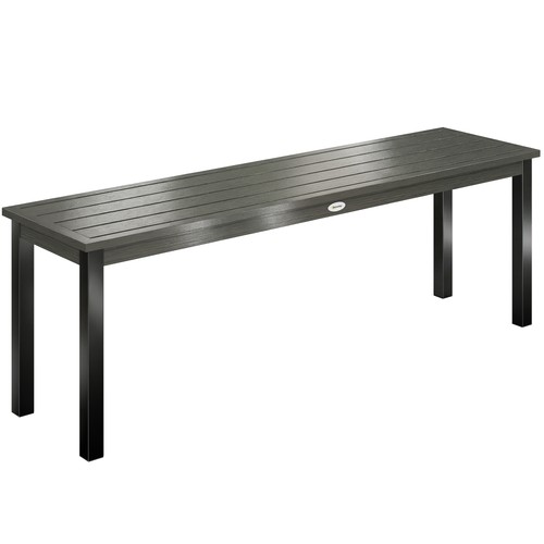 Outsunny metal garden bench - metal,