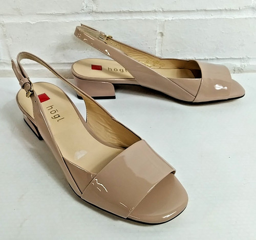 Hogl ladies nude slingback - hogl,