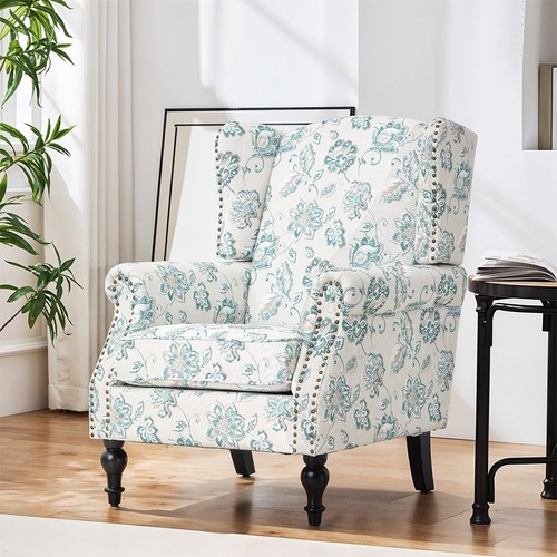 High back armchair fireside - high,