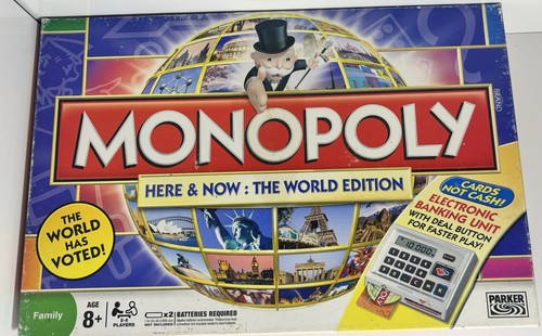 Monopoly here now the world - monopoly,