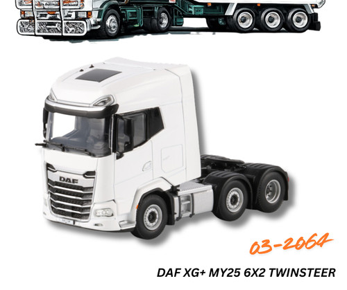 Wsi 2064 daf my25 6x2 - wsi, 03-2064