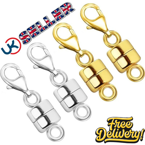 Magnetic necklace clasps and - clasps,