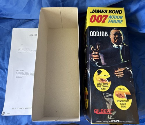 Gilbert james bond - odd, job
