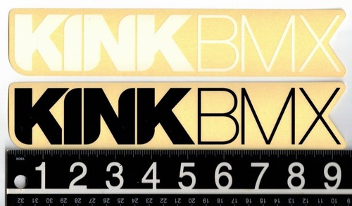 Kink bmx sticker x - 9.25, 1.9