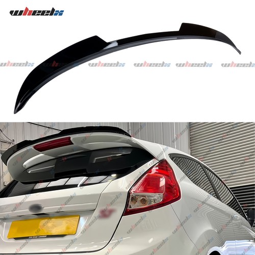 Gloss black rear trunk - rear, spoiler