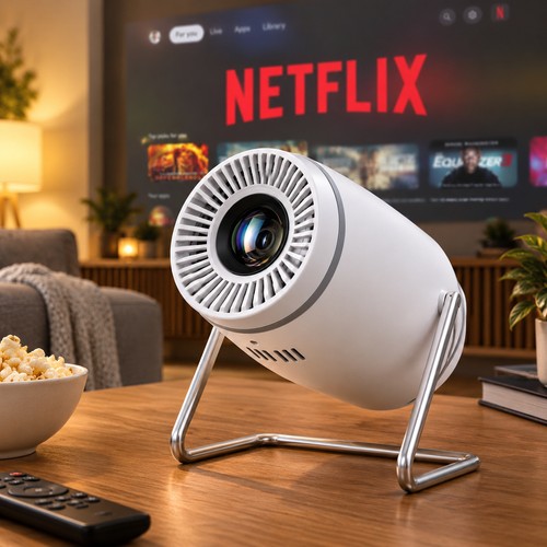 Mini projector 10000 lumen - 4k,