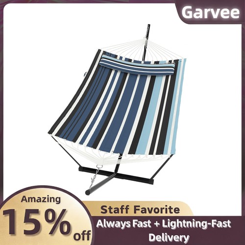 Double hammock stand heavy - double,