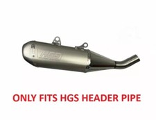 Yamaha YZ450F HGS Slip On Silencer YZ 450 F Fits Years 2023 to 2025