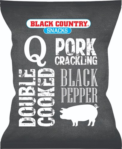 Pork crackling black - pork,