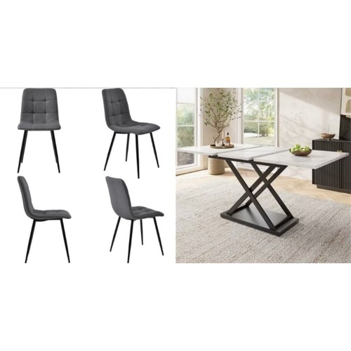 Piece extendable dining - piece,