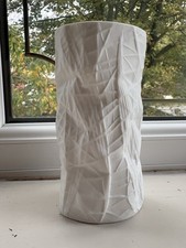 Vintage Rosenthal White Bisque Vase by Martin Freyer Studio Linie Modernist 2991