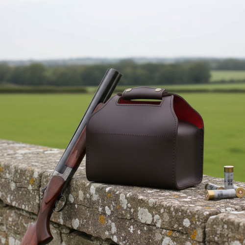 Genuine leather cartridge bag - leather,