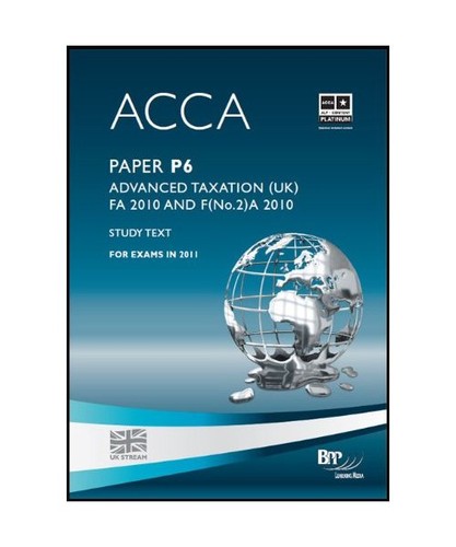 Acca advanced taxation - -, p6