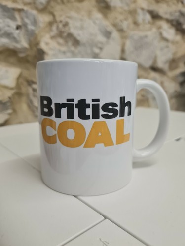 British coal cup mug national - coal,