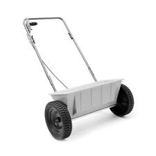 Granulated Fertiliser and Grass Seed Drop Spreader - Holds 27kg - 22" spread