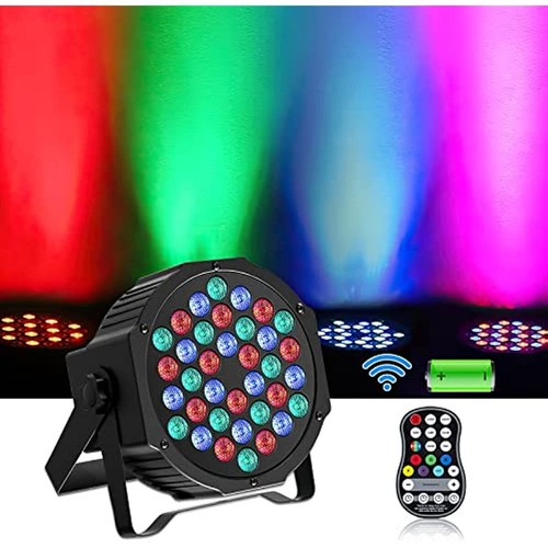 Rechargeable par lights rgb - rechargeable,