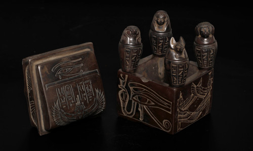 Ancient egyptian canopic - ancient,