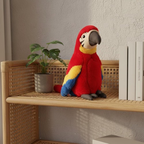 Parrot soft toy - toy, cute
