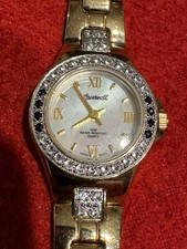 ingersoll gems LADIES watch IG0055 model 18 carat gold platedAND  EX-DISPLAY