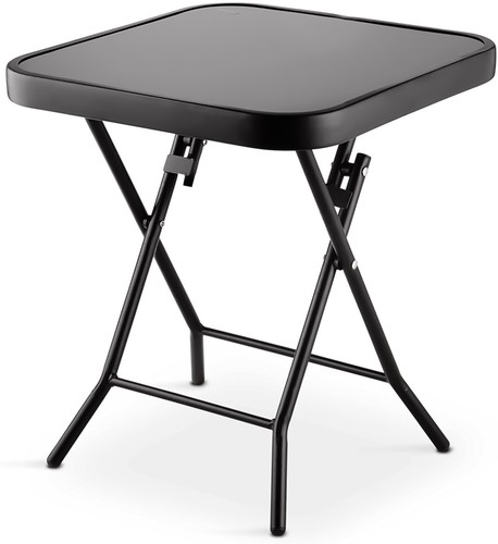 Folding side table glass - folding,