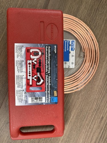 Flaring tool kit - tool, pipe